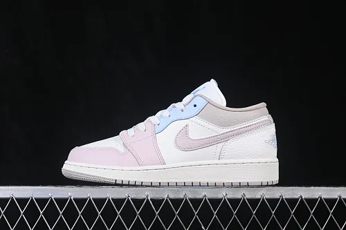 All categories Air Jordan Jordan series basketball shoes Air Jordan 1 Low G version pure original Air Jordan 1 Low AJ1 Joe 1 white powder blue low-top retro culture basketball shoes IV3219-161